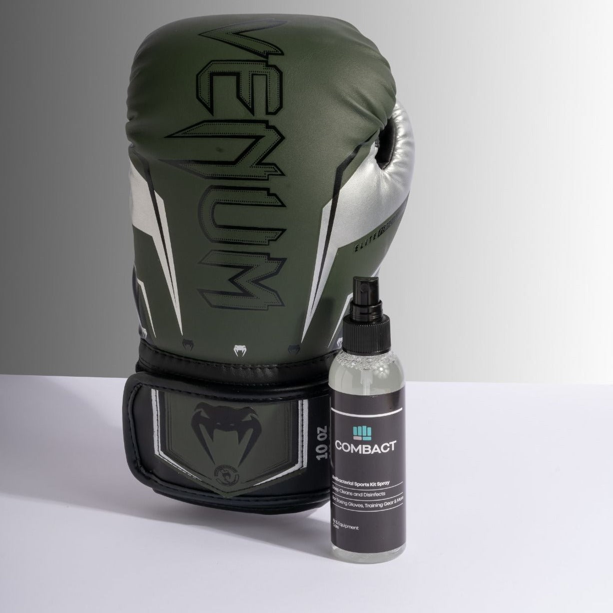 Combact Antibacterial Sports Kit Spray Sanitiser for Boxing Gloves