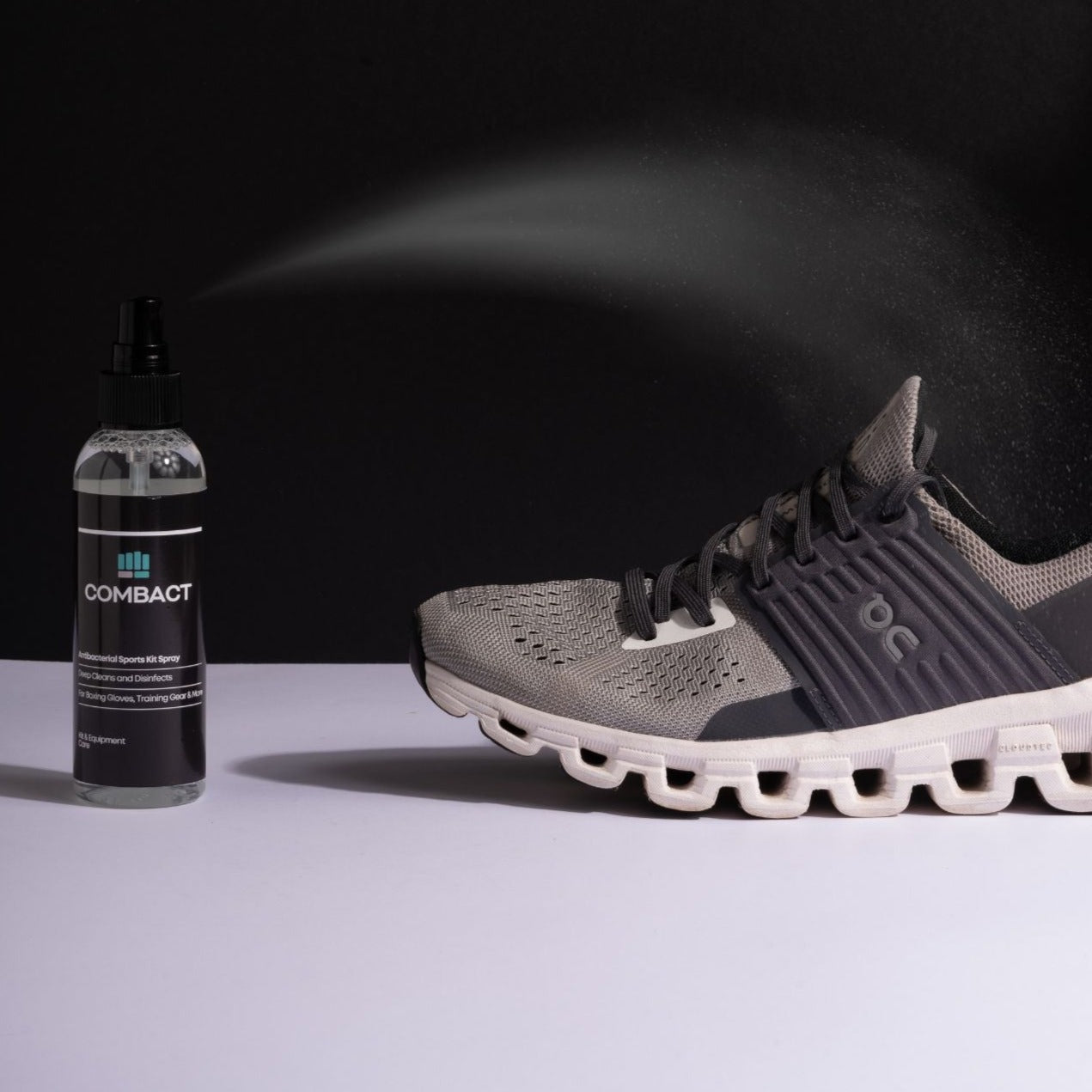 Combact Antibacterial Sports Kit Spray Sanitiser for Boxing Gloves